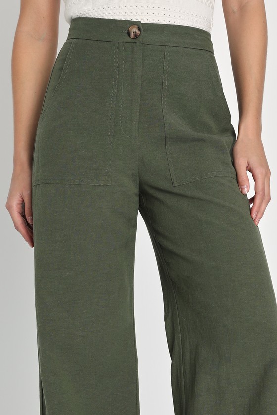 Croft & Barrow SIZE 16 Women's Dark Olive Green Corduroy Pants/fine  Corduroy Stretch Pants - Etsy
